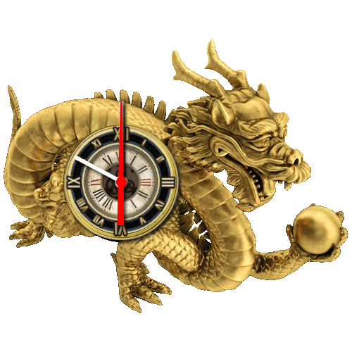Символ года Золотой дракон